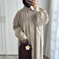 Robe chemises bouffante Beige