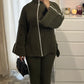 Ensemble en laine Vert