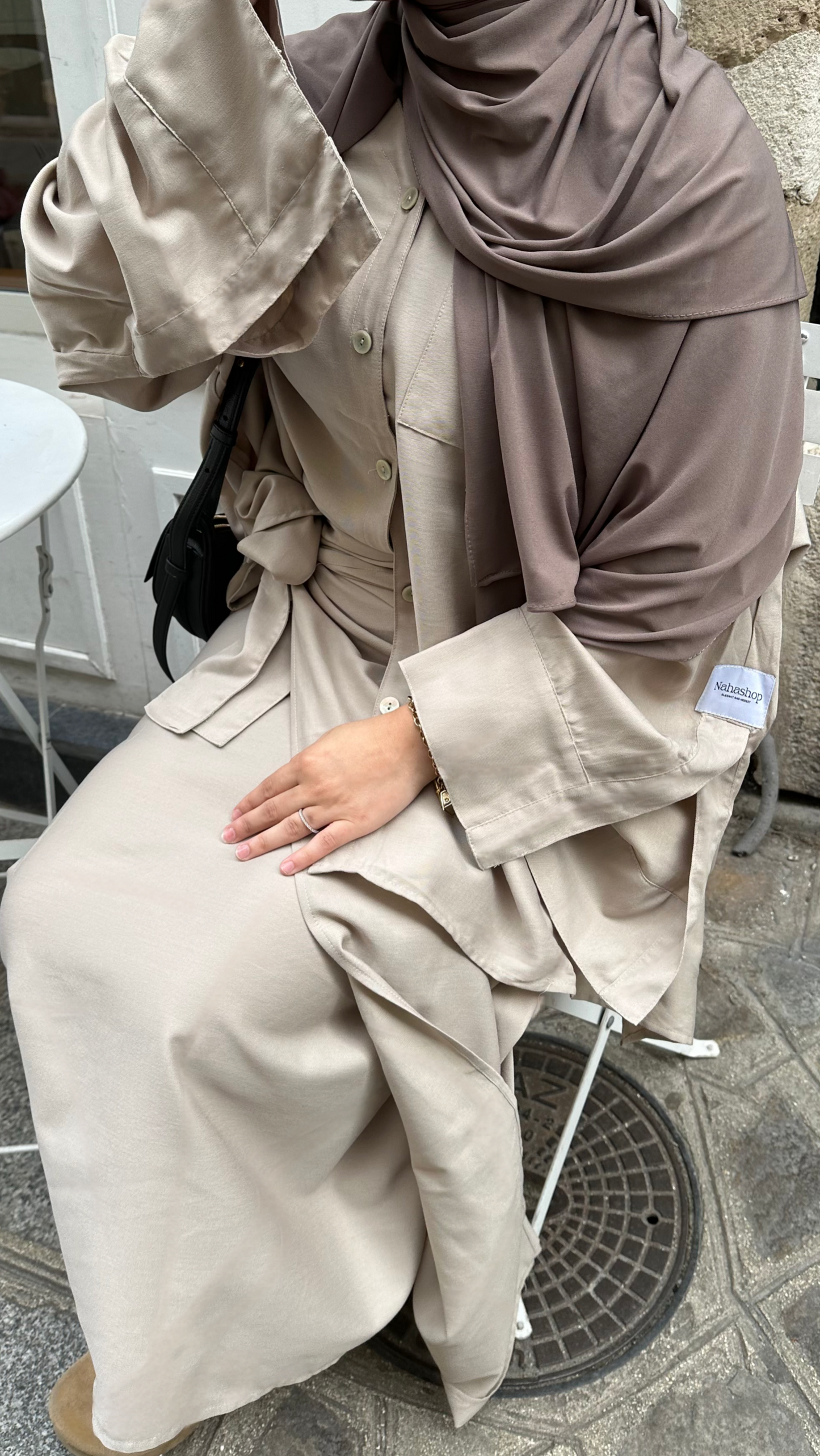 Ensemble Sourour Beige