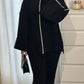 Ensemble en laine noir