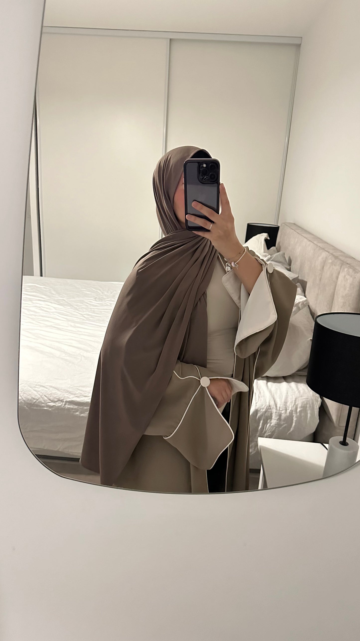 Kimono NOUR - Taupe/ Beige