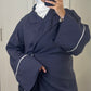 Ensemble AMIRAH bleu marine