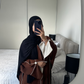 Kimono NOUR - Marron/ Beige