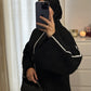 Ensemble en laine noir