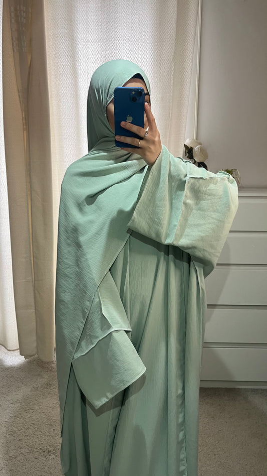 Ensemble couture Vert d'eau clair