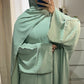 Ensemble couture Vert d'eau clair