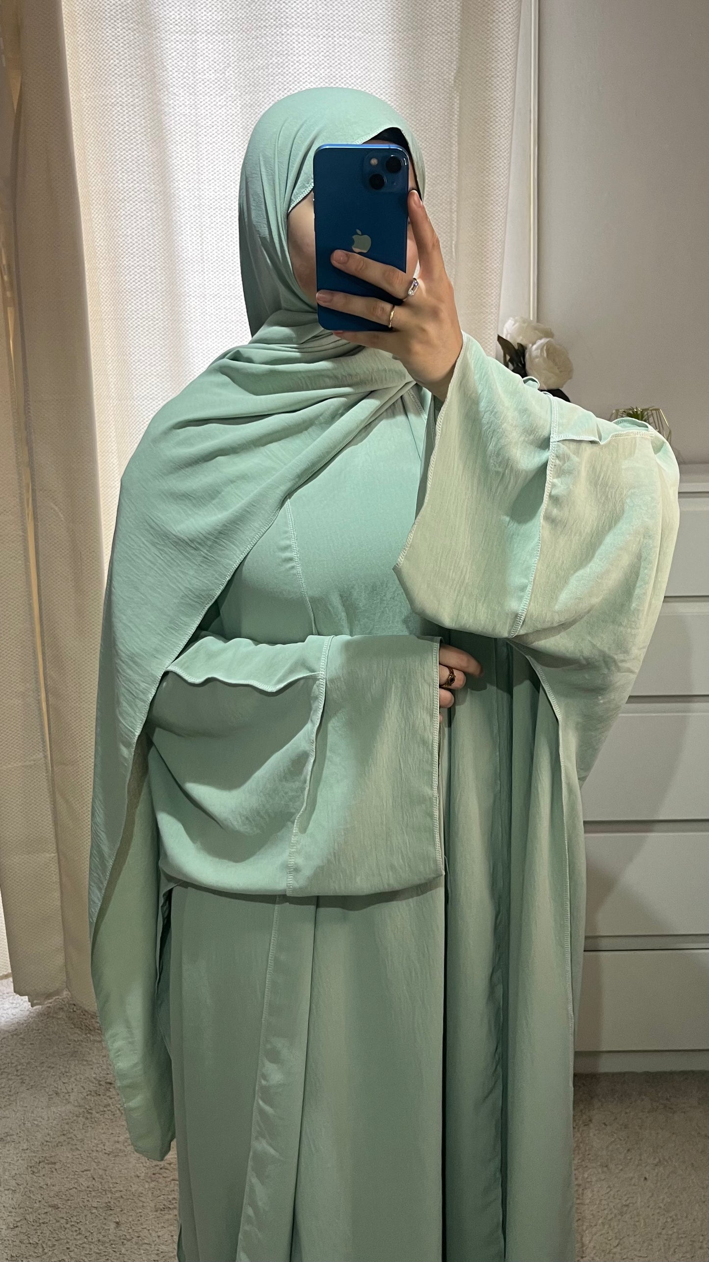 Ensemble couture Vert d'eau clair