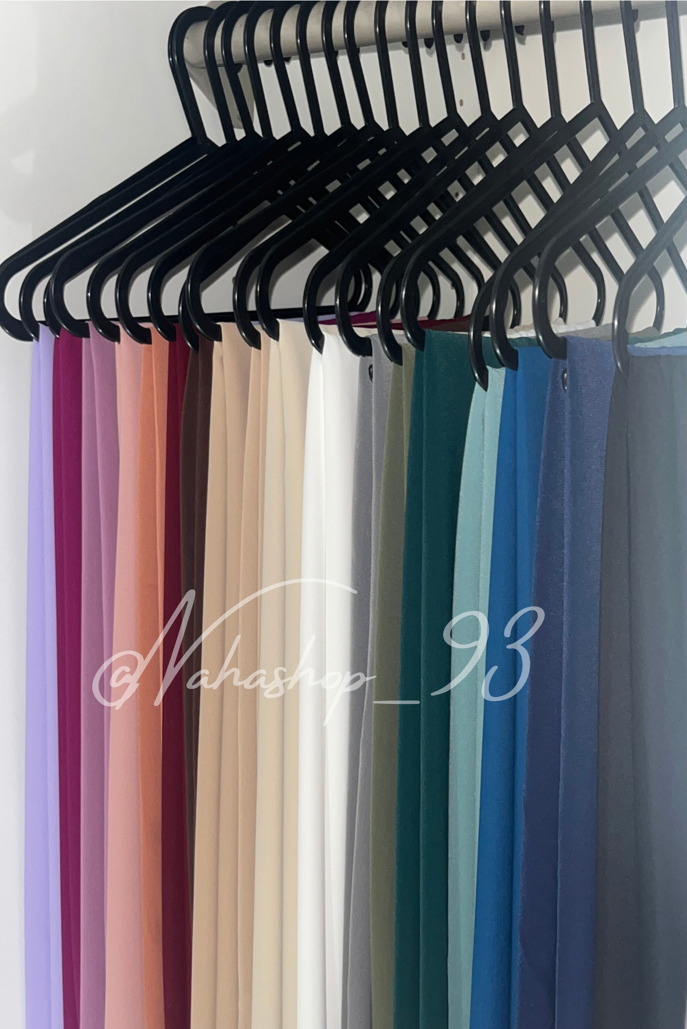 Simple medina silk hijab