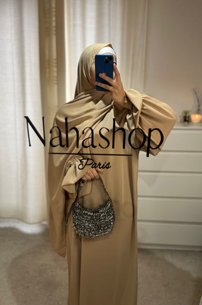 Abaya Tulpenhülle HELLKAMEL